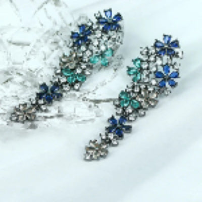 COLOUR PETAL DANGLER EARRING